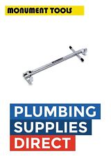 * Monument Adjustable Basin Wrench Spanner Sink Bath Tap Plumbers Tool MON345V