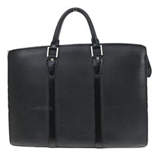 LOUIS VUITTON Porte Documents Lozan Briefcase Hand Bag Taiga BK M30052 02YE827