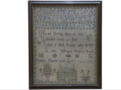 Antique georgian needlework - georgian,