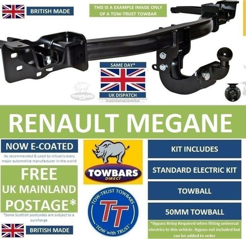 Flange towbar for renault - towbar,
