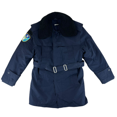 Romanian navy surplus parka - navy,
