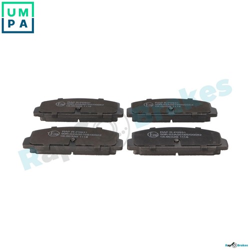 Brake pad set - pad, disc