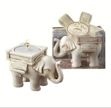 White Elephant Tealight Candle