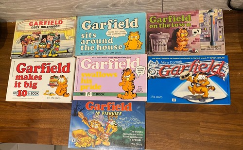Garfield books jim davis - garfield,