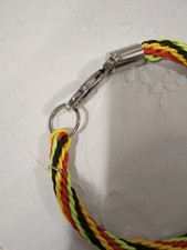 Dog, house collar. kumihimo. Rasta. handmade.