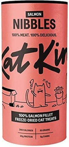 Katkin salmon nibbles 50g - katkin,