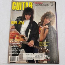 GUITAR Magazine May 1987 Bon