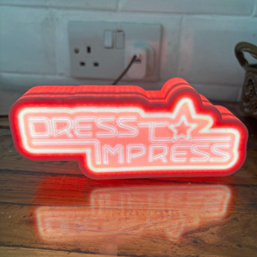 Dress impress pink led - to,