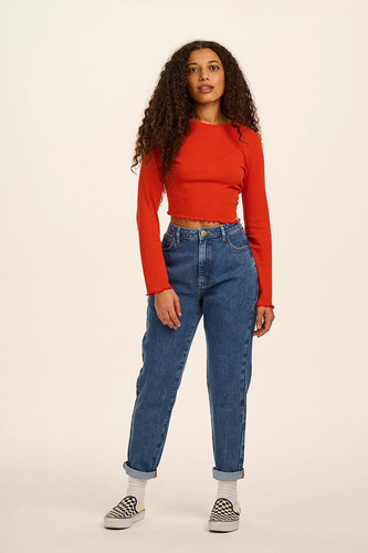 Dana mom denim - denim, jeans
