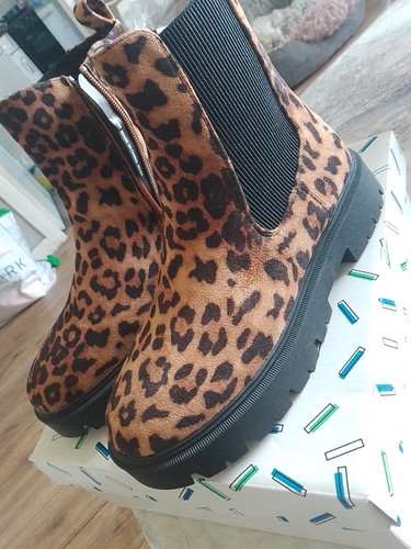 Schun leopard print ankle - leopard,