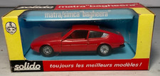 Solido France Matra / Simca Bagheera No21 Red Diecast Model In Original Box