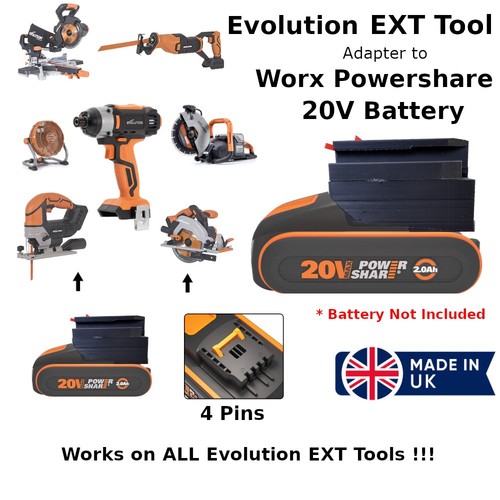Worx powershare battery - worx,