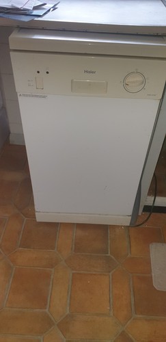 Haier dishwasher cream - haier,