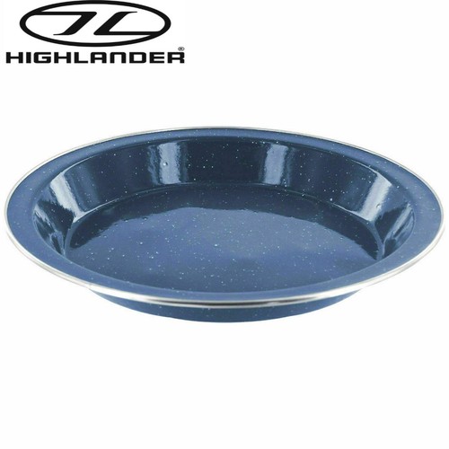 Highlander enamel plate 25cm - highlander,