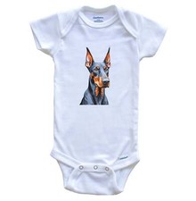 Cute Doberman Dog Breed Baby