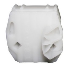 Guide rail plastic; Windscreen