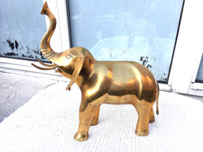 LARGE VINTAGE SOLID BRASS