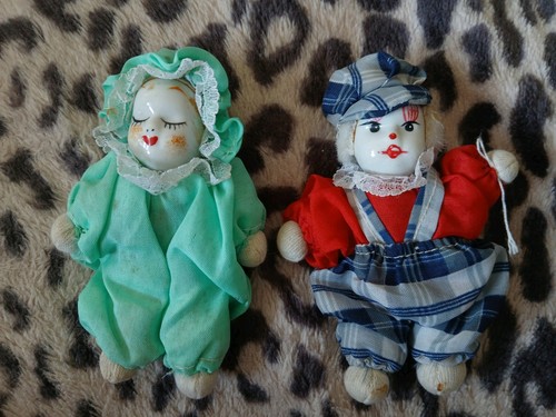 Vintage porcelain head sand - head,