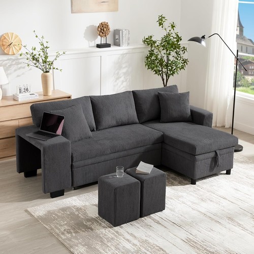 Shaped corner sofa bed - corner,