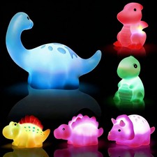 6 PCS Baby Bath Toys LED