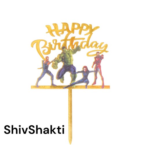 Acrylic cake topper - acrylic,
