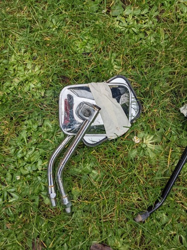 Yamaha xt500 mirrors - yamaha,