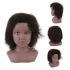 Afro Mannequin Head Human Hair