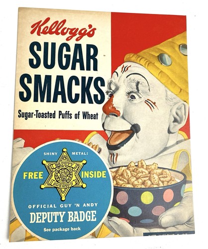 Rare vintage kellogg 1953 - vintage,