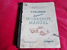 Commer Workshop Manual 6-Cylinder Superpoise Truck Rootes Group Publication 375