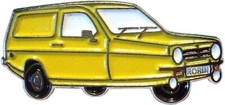 Yellow Reliant Robin 3 Wheel