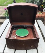 Very Early (78s only) PYE Black Box Record Player. Spares Sold Separately.