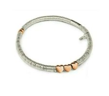 SPECIAL OFFER NEW  LINKS OF LONDON XS 18CT RGV HEART SWEETIE BRACELET 