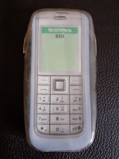 Nokia 6151, Flexible Plastic,Mobile Phone Cover.