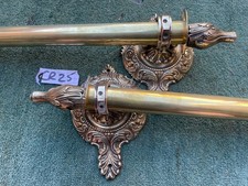 166/216cm Vintage old antique French Brass Curtain pole rail Best Quality CR25