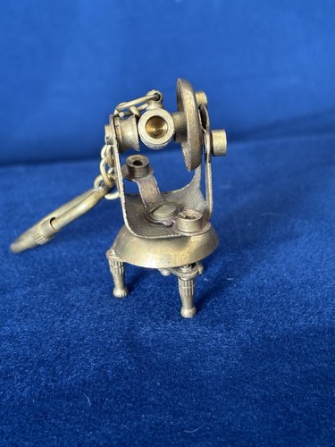 Theodolite key chain - key,