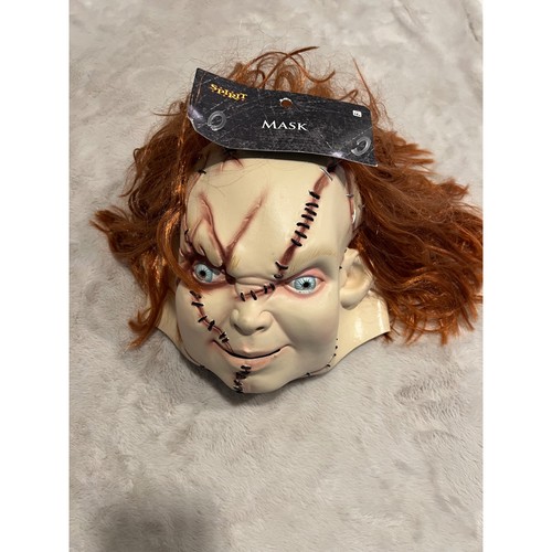 Spirit halloween chucky mask - halloween,