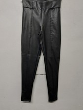 M&S Ladies Black Skinny Faux