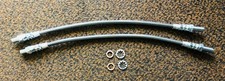 2 x Front Stainless Steel
