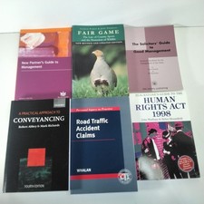 X6 Law Book Bundle Joblot
