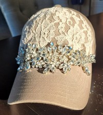 Rhinestone & Lace Embellished