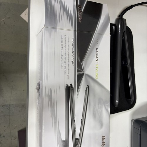 Babyliss titanium shine styler - titanium,