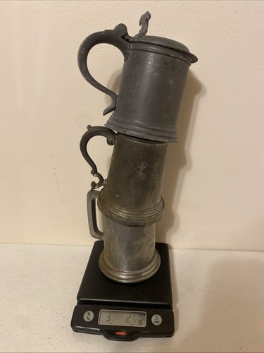 Lot pewter silver plate - lot, of