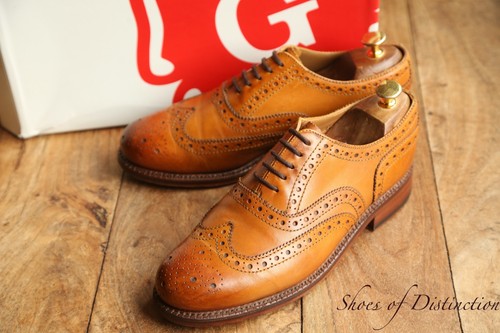 Grenson curt tan brown leather - grenson,