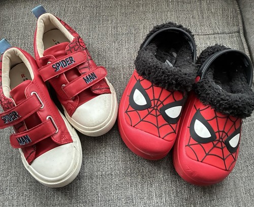 Pairs spider man trainers - pairs, spider-man