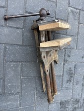 Vintage Record Vice No. 52 1/2 E Quick Release 9" Wide Jaws Carpenters Tool