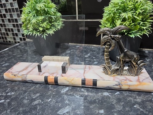 French vintage art deco marble - art,