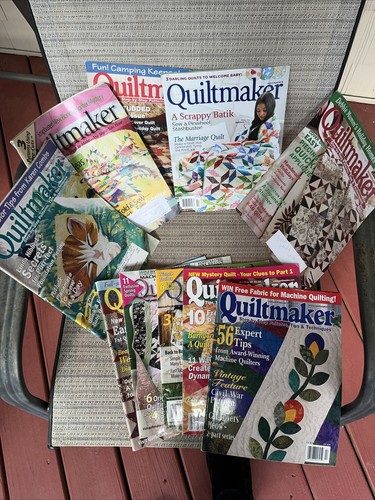 Quilt maker magazine back - maker,