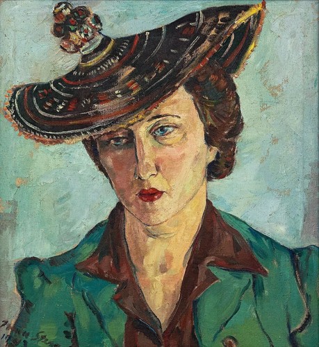 Portrait freda feldman - of,