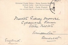 FAMILY HISTORY - POSTCARD - MOORSE - SYCAMORE FARM WINCANTON DORSET