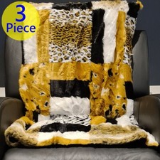 Safari faux fur - safari, blanket